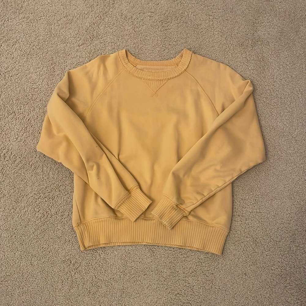 Orange American Eagle Crewneck Women’s